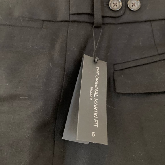NWT Banana Republic Wool black lined slacks. - Picture 7 of 8